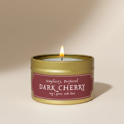 Dark Cherry Scented Candle