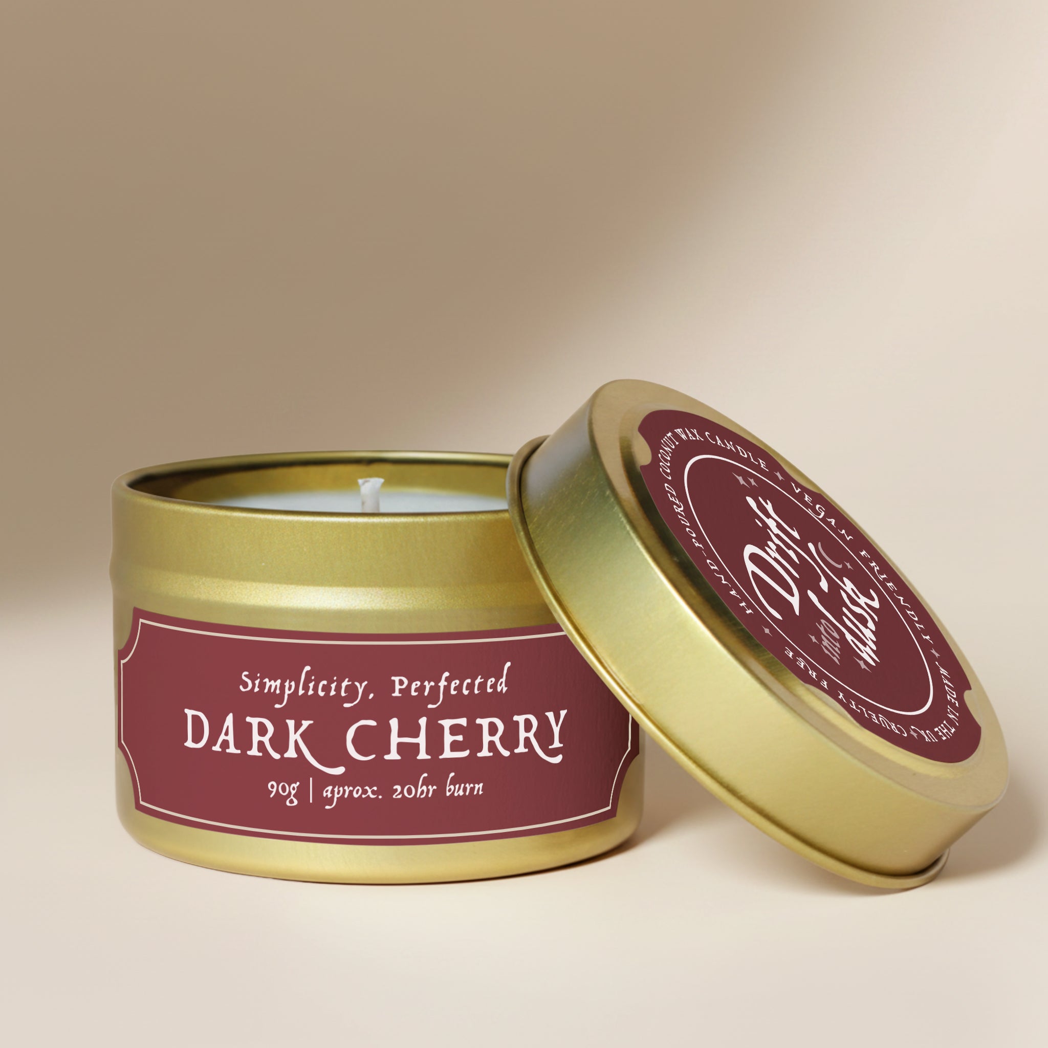 Dark Cherry Scented Candle