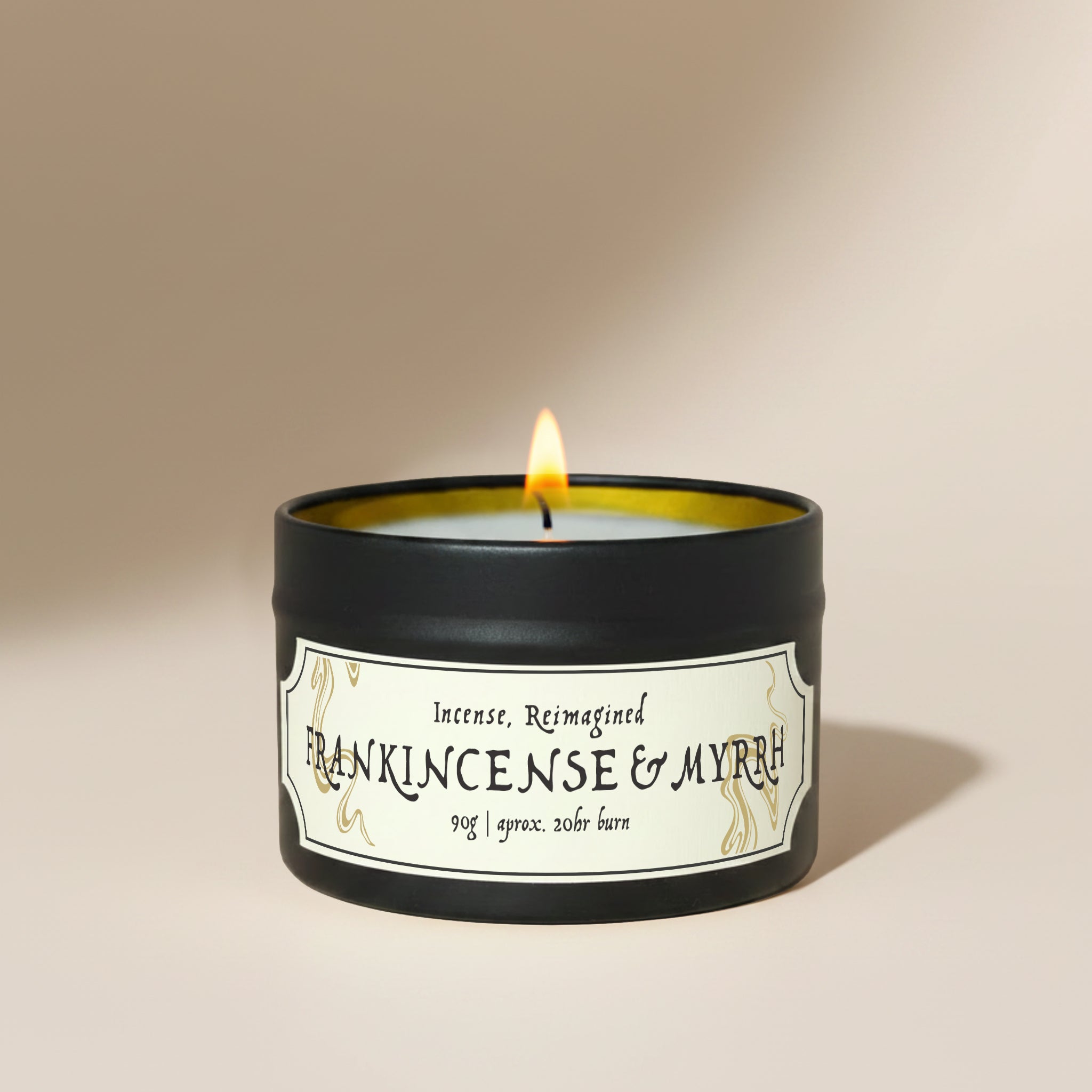 Frankincense & Myrrh Scented Candle