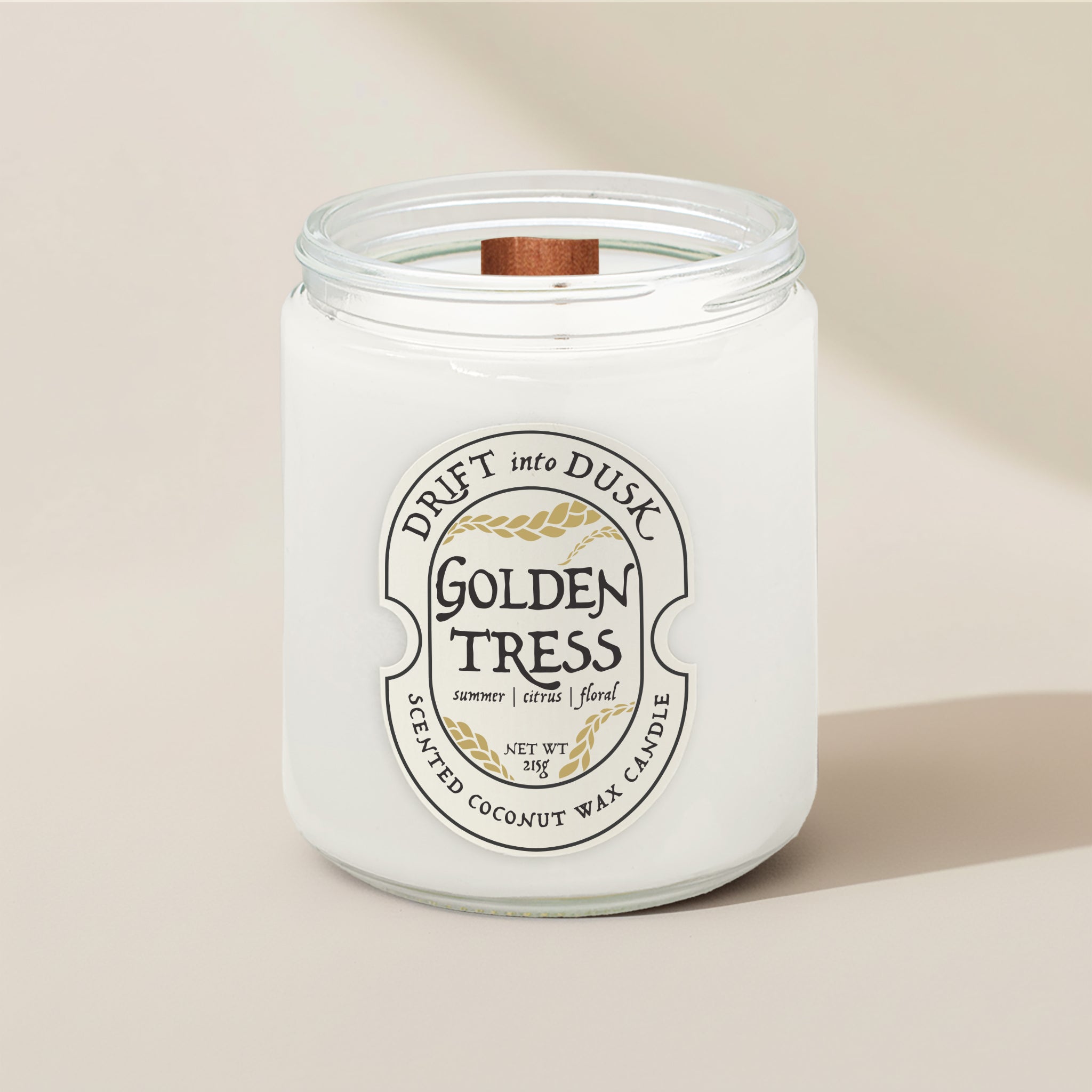 Golden Tress Scented Candle
