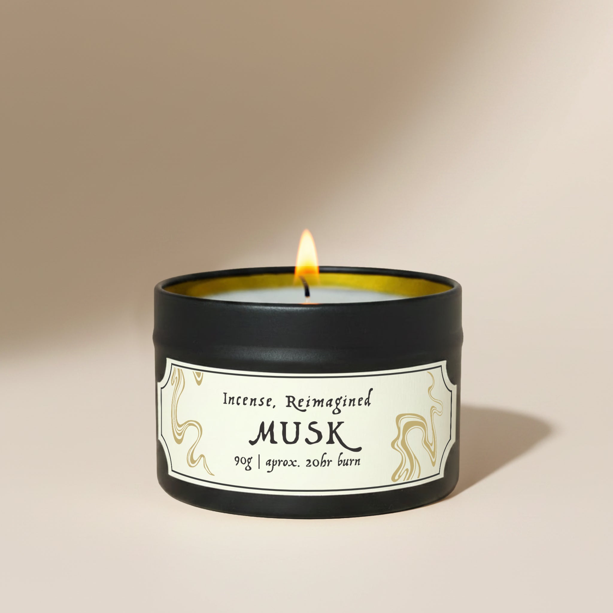 Musk Scented Candle