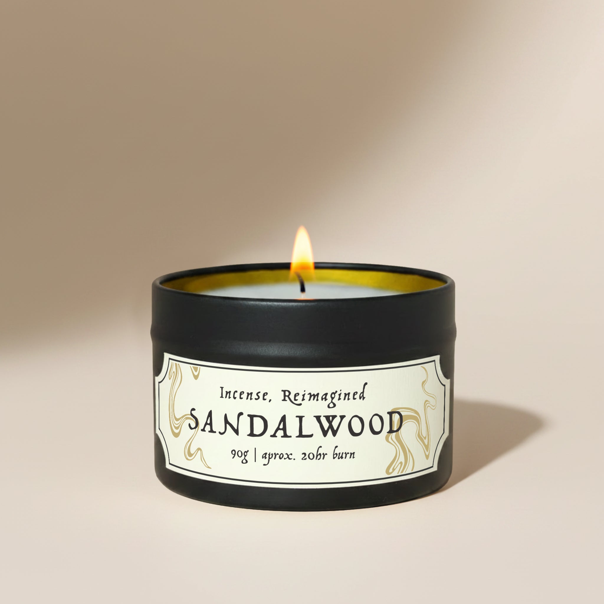 Sandalwood Scented Candle