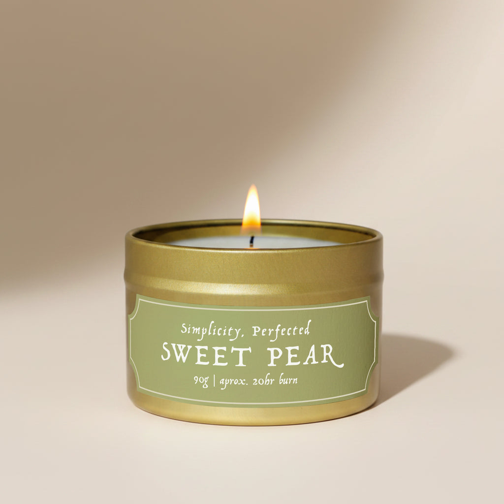 Sweet Pear Scented Candle