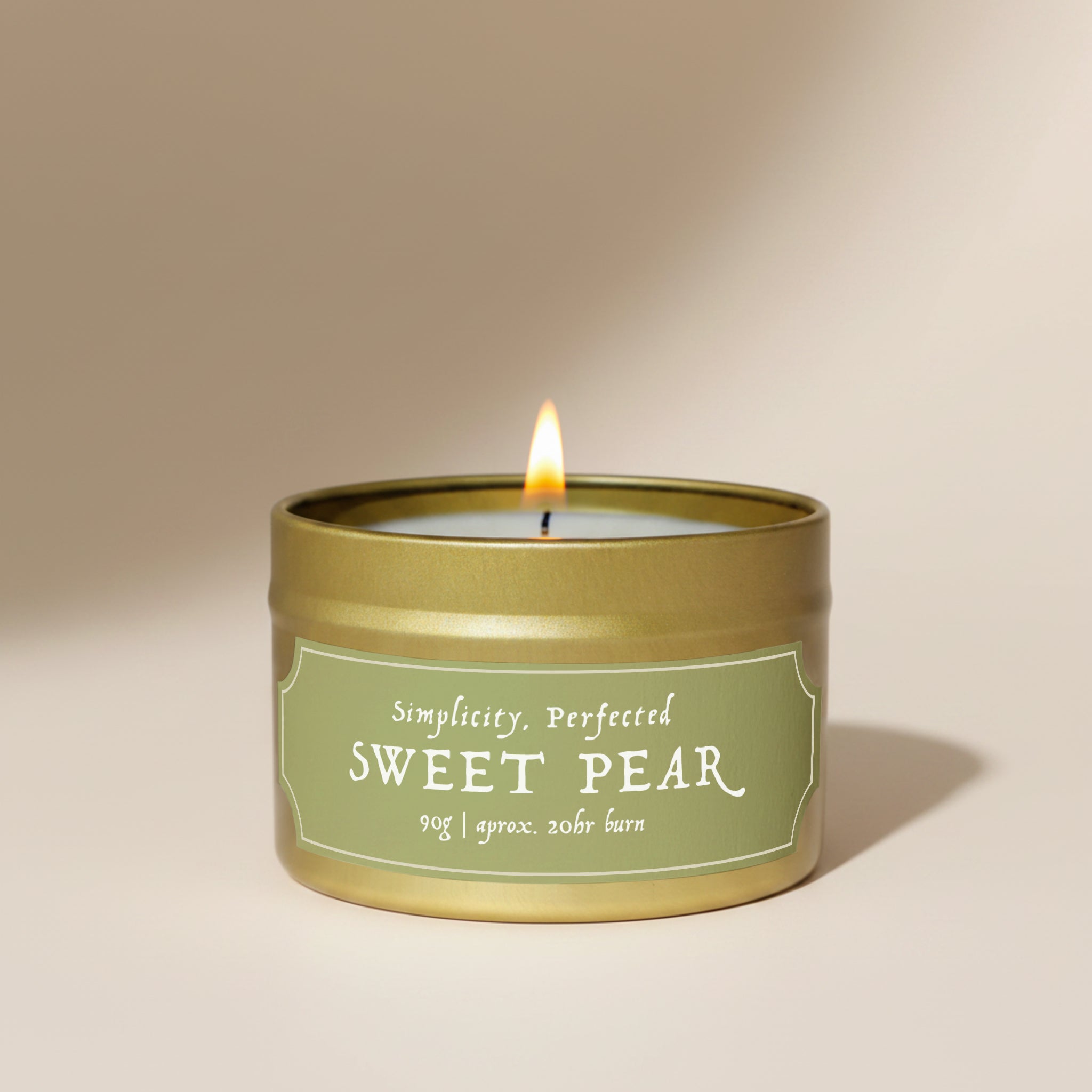 Sweet Pear Scented Candle