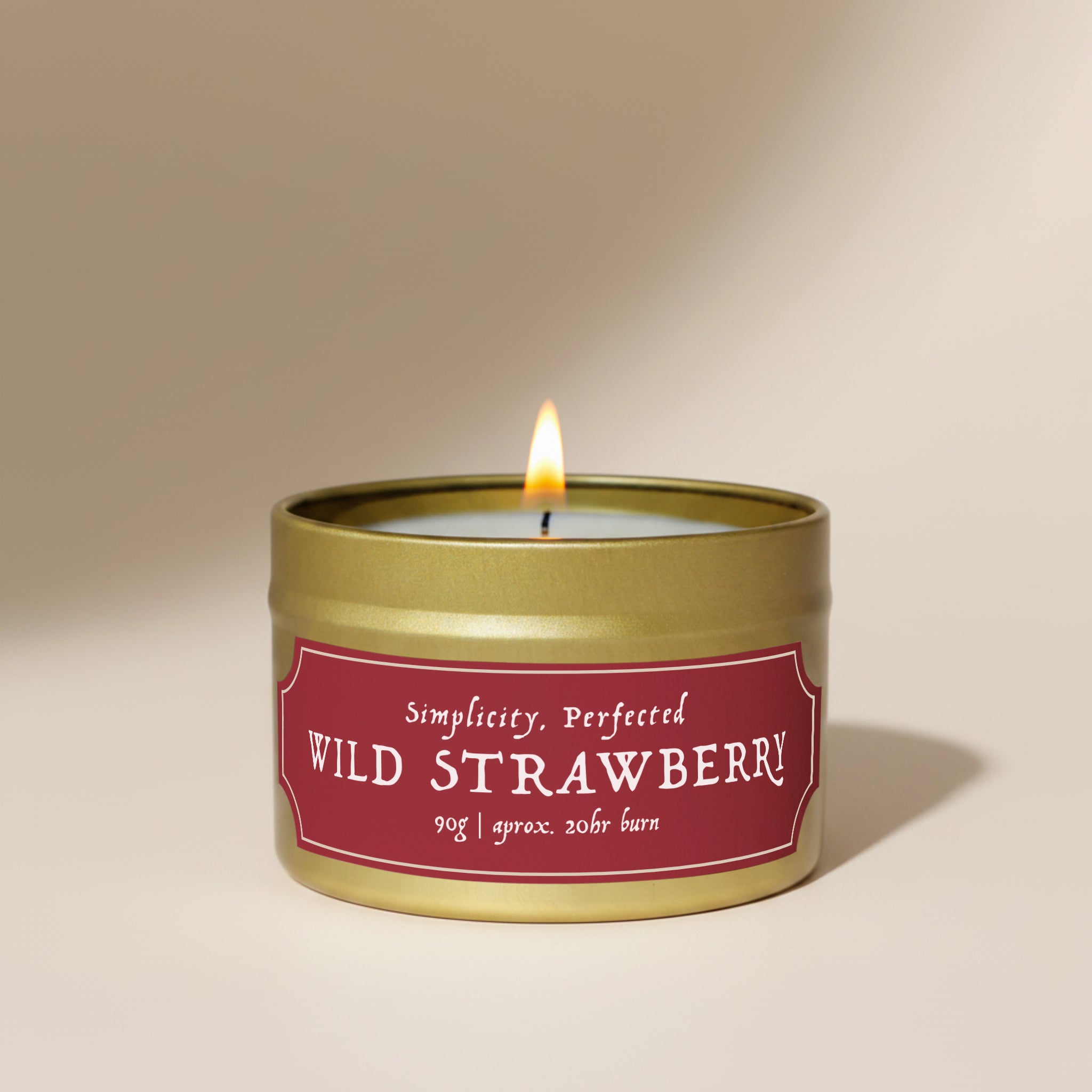 Wild Strawberry Scented Candle