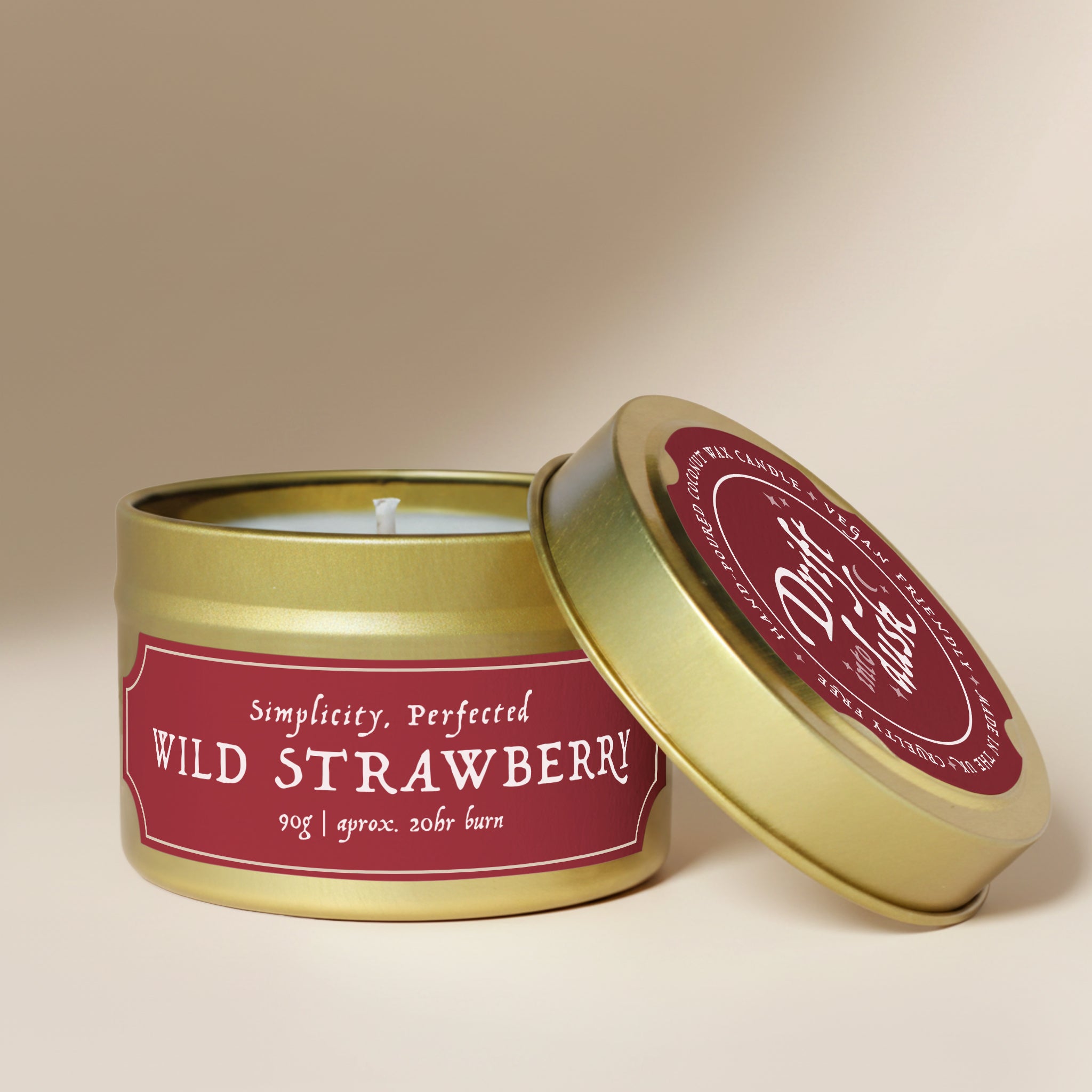 Wild Strawberry Scented Candle